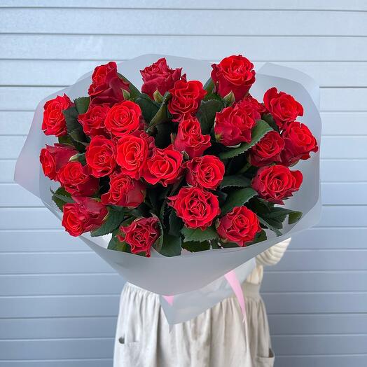 25 красных роз🌹
