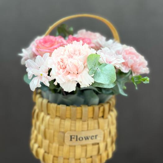 «Flower корзина» ко дню учителя