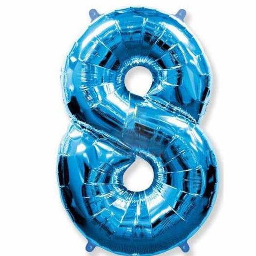 Шар цифра 8