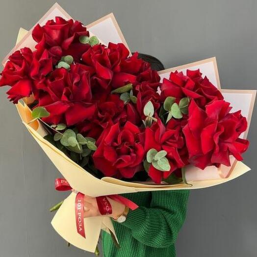 Elegante ramo de rosas francesas 😍 👍