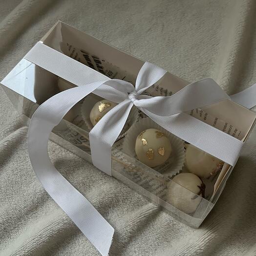 KakE Pops en chocolate blanco