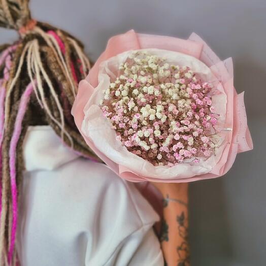 Монобукет из нежной гипсофилы 🌷