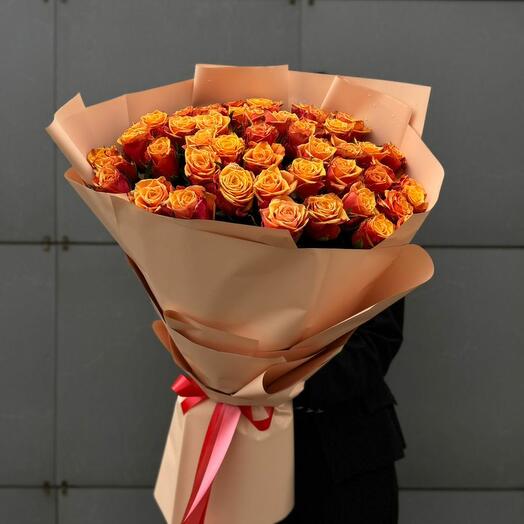 Букет "Оранжевая радость"