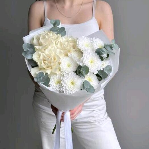 French rose, bush chrysanthemum