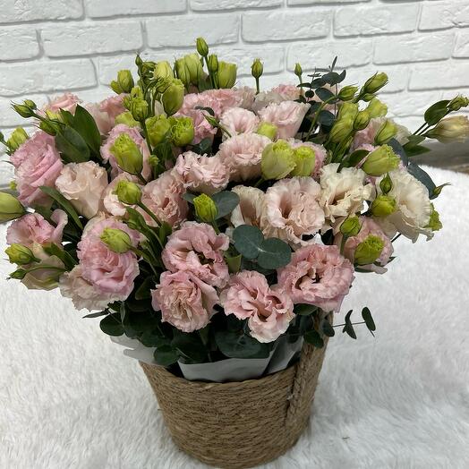 Корзина с цветами супер