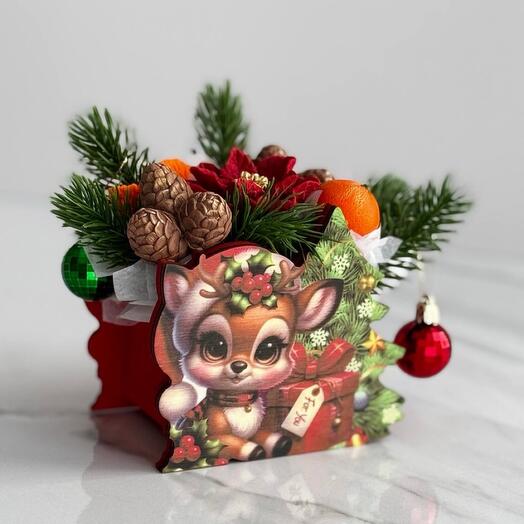 Новогодний необычный шоколадный подарок