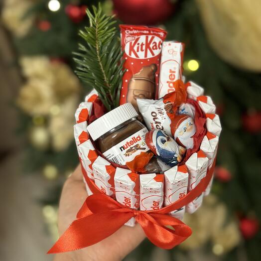 В НАЛИЧИИ Мини композиция киндер 10см