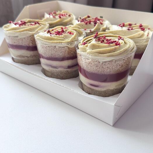 Trifle pistachio/raspberry