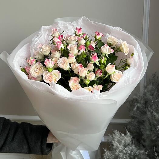 Букет из кустовых роз💐рефлекс