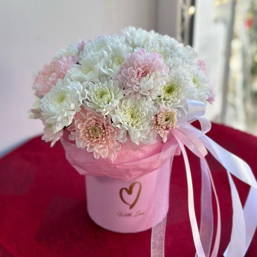 Цветы в коробке💐🫶🏻
