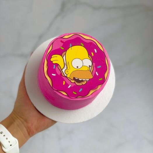Pastel de Bento Simpson