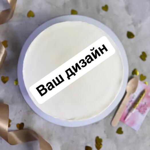Торт с фотопечатью, торт с рисунком