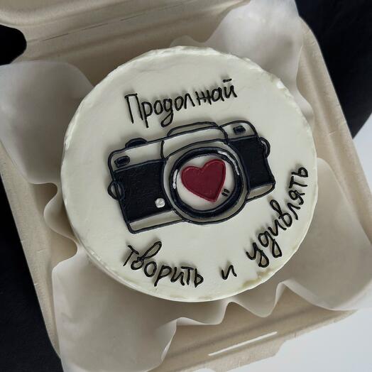 Бенто-торт фотографу, бенто-торт с фотоаппаратом