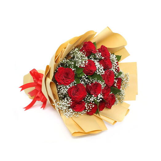 15 Red Roses Bouquet