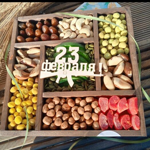 Ассорти в боксе,топпер на выбор,  к праздникам 🌿🥜