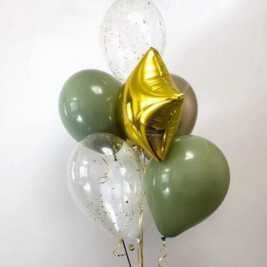 Set di 6 pz Oro Harmony balls