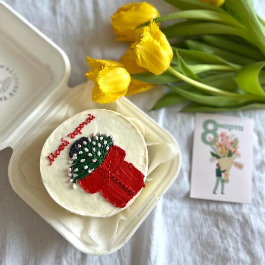 Бенто торт маме , подруге, 8 марта