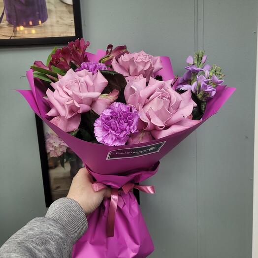 Букет фиолетовый 💐