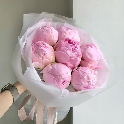 Букет «Просто Пионы»