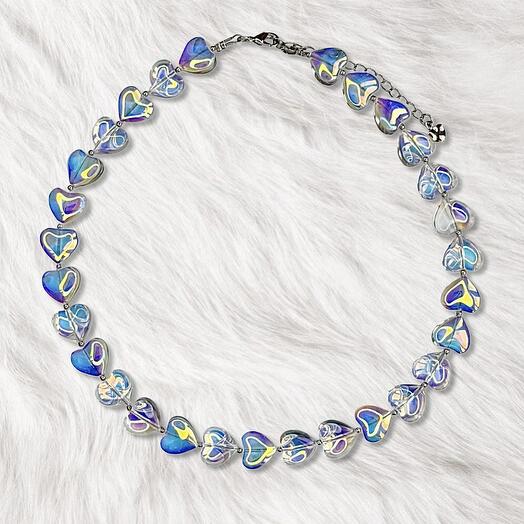 Чокер "Shimmer Hearts"