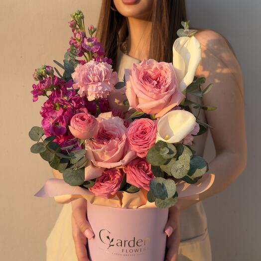 Flores en Caja con callas