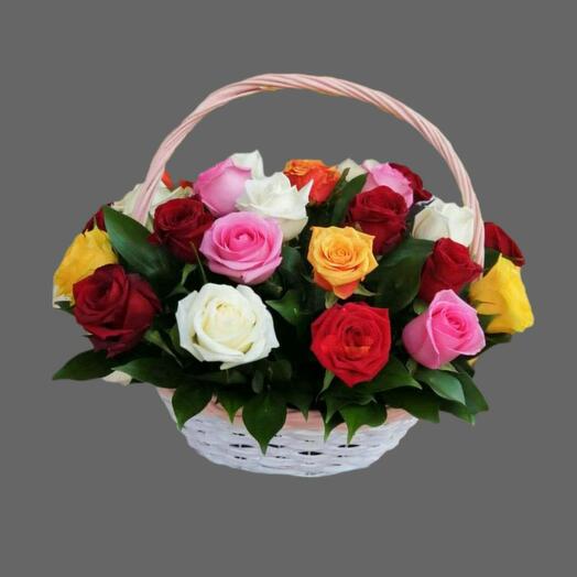 Микс розы 35 штук