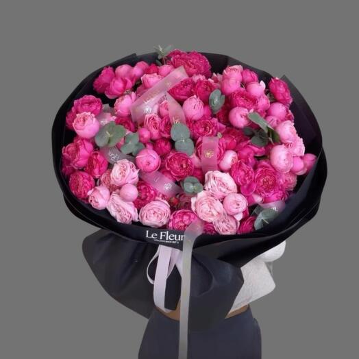 Букет Пионовая роскошь