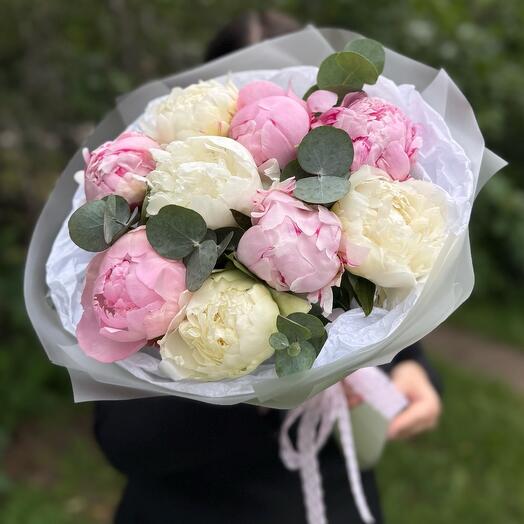 Зефирка 💖пионы Боул оф Крем и Сара Бернар