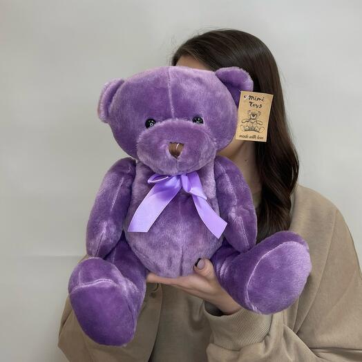 Медведь фиолетовый