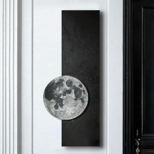 Интерьерное панно «Ноктюрн», 28(40)x100