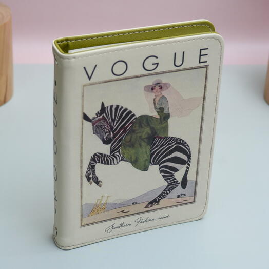 Блокнот ручной работы VOGUE, со сменным блоком на 100 листов