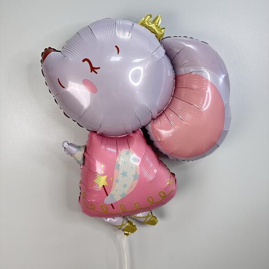 Шар фольгированный Принцесса Мышка