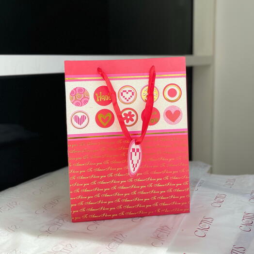 Подарочный пакет «I love you»