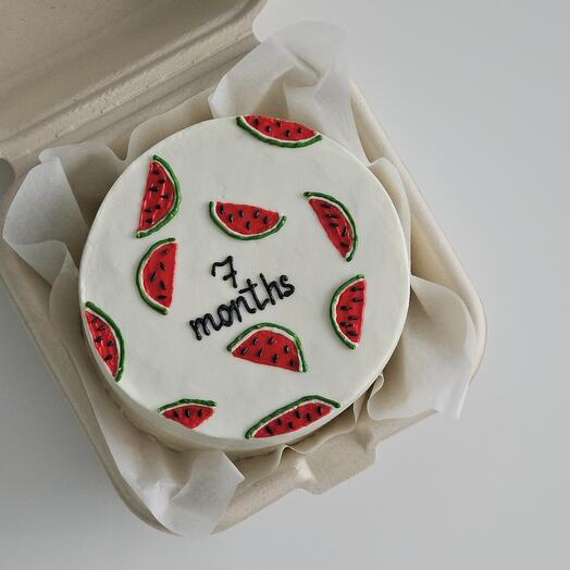 Бенто детский на день рождения каждый месяц с арбузом