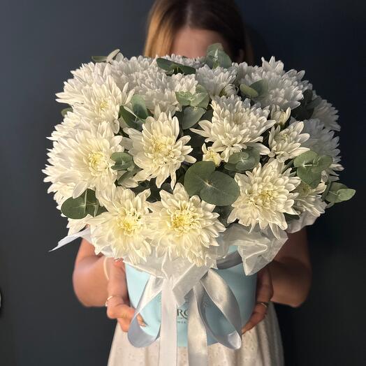 Хризантемы в коробке