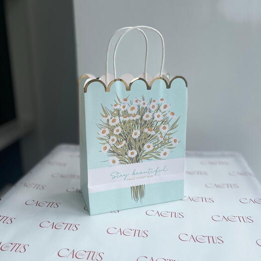 Пакет подарочный «Stay beautiful»