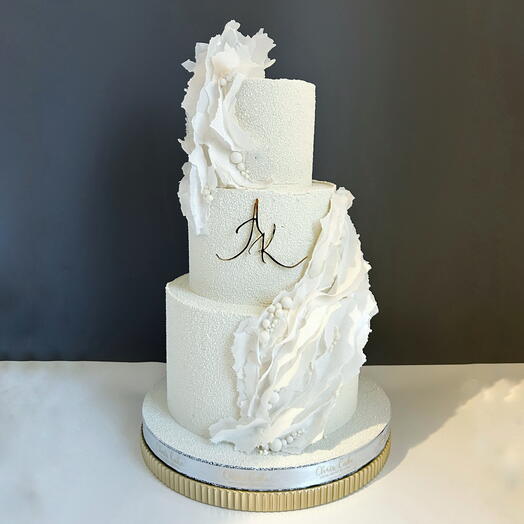 Свадебный 3х ярусный торт
