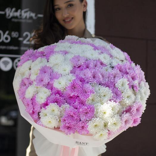 Букет кустовых хризантем 1