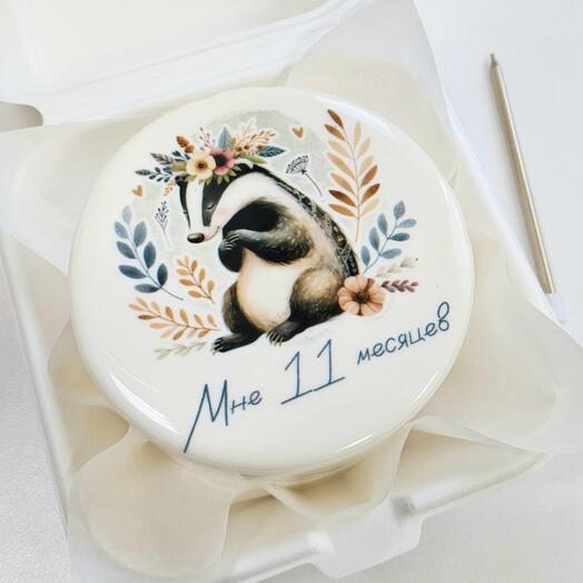 Бенто торт на 11 месяцев