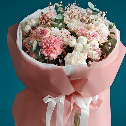 Букет "Зефирное настроение"