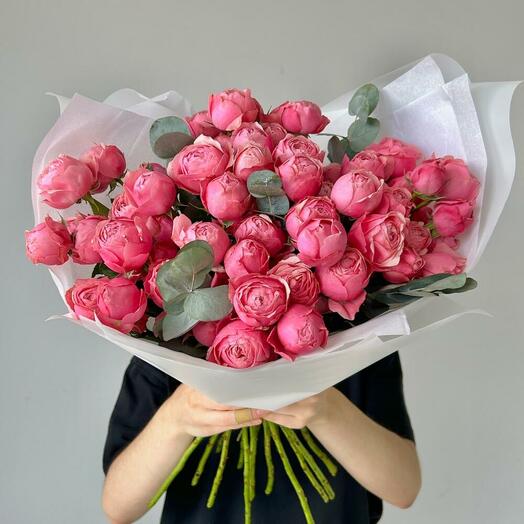 Ягодные кустовые розы