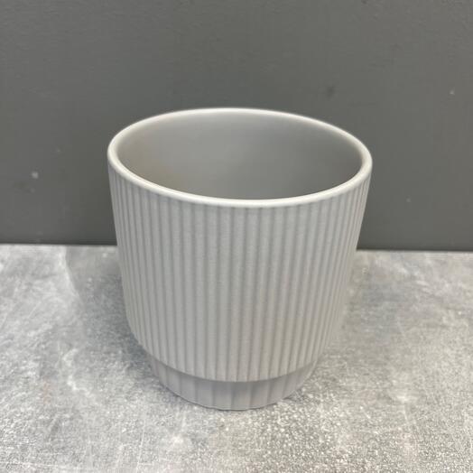 Керамическое кашпо 12*12,5  Stats