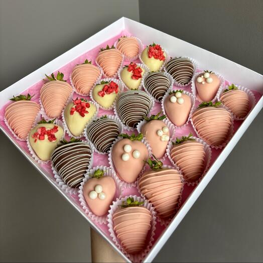 Клубника в шоколаде 25 ягод 🍓
