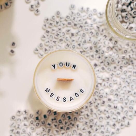 Secret candle with cotton wick 250ml