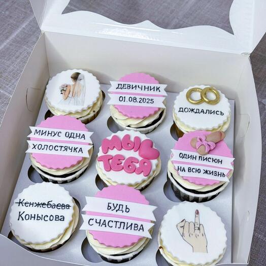 Капкейки для девичника