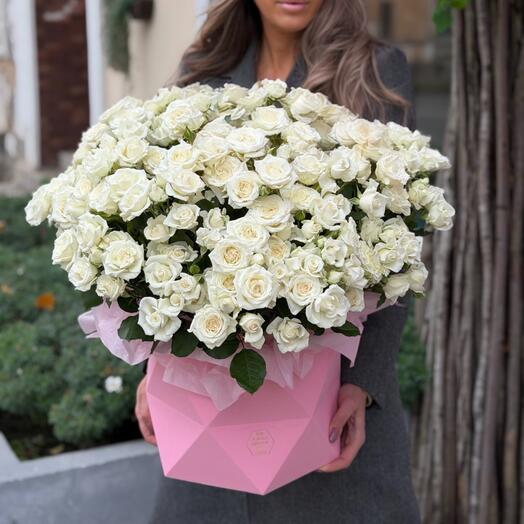 Кустовая Роза 🌹 в коробке