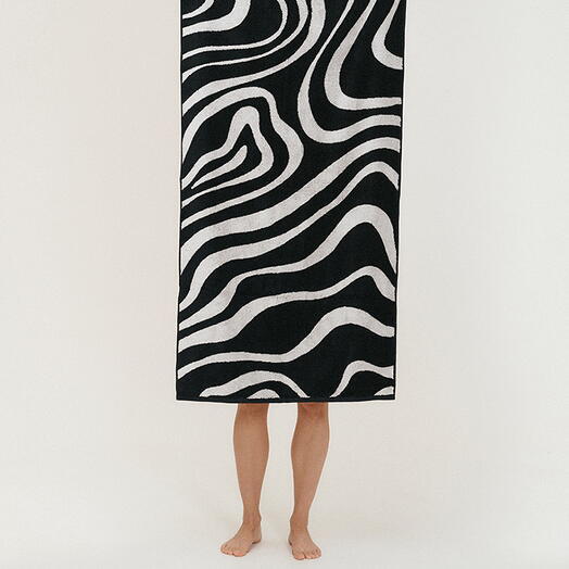 Полотенце банное махровое TELO Тигр 100х150