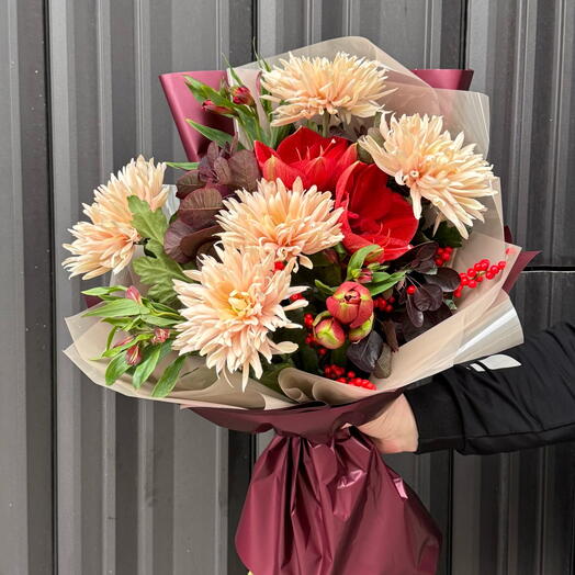 Сборный осенний букет