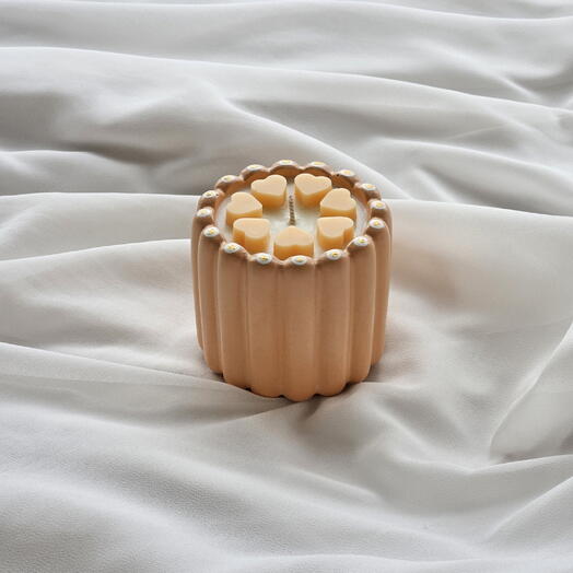 Латте с тыквой и специями ~ ароматическая свеча