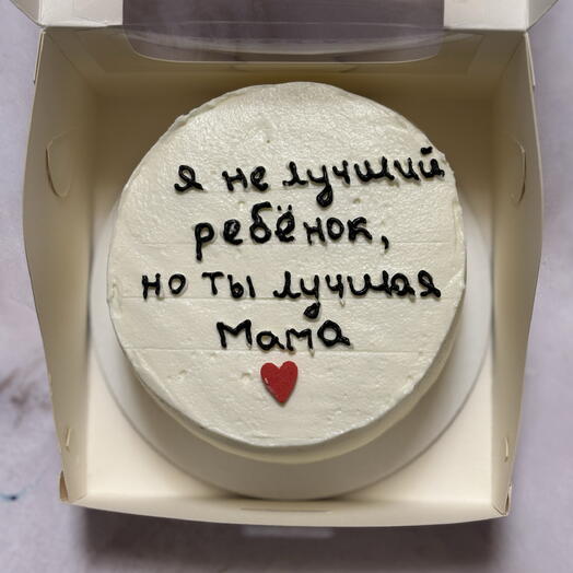 Бенто торт маме